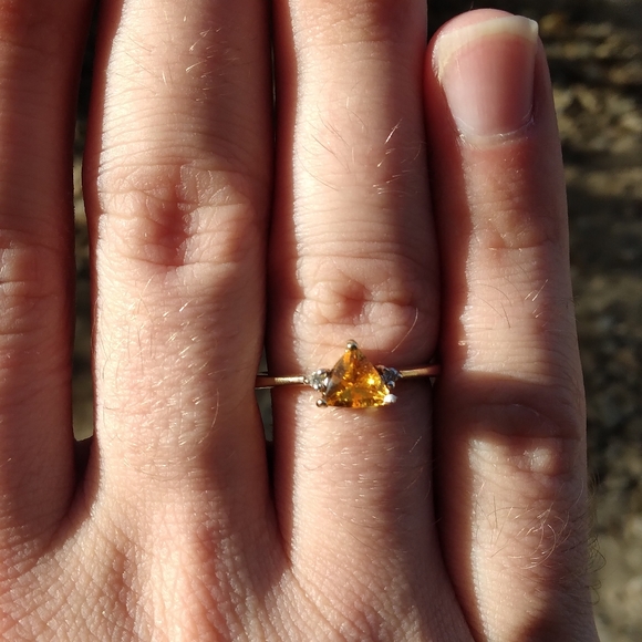 Unique, one of a kind spessertine /sepsertite manderin orange garnet - Picture 6 of 15